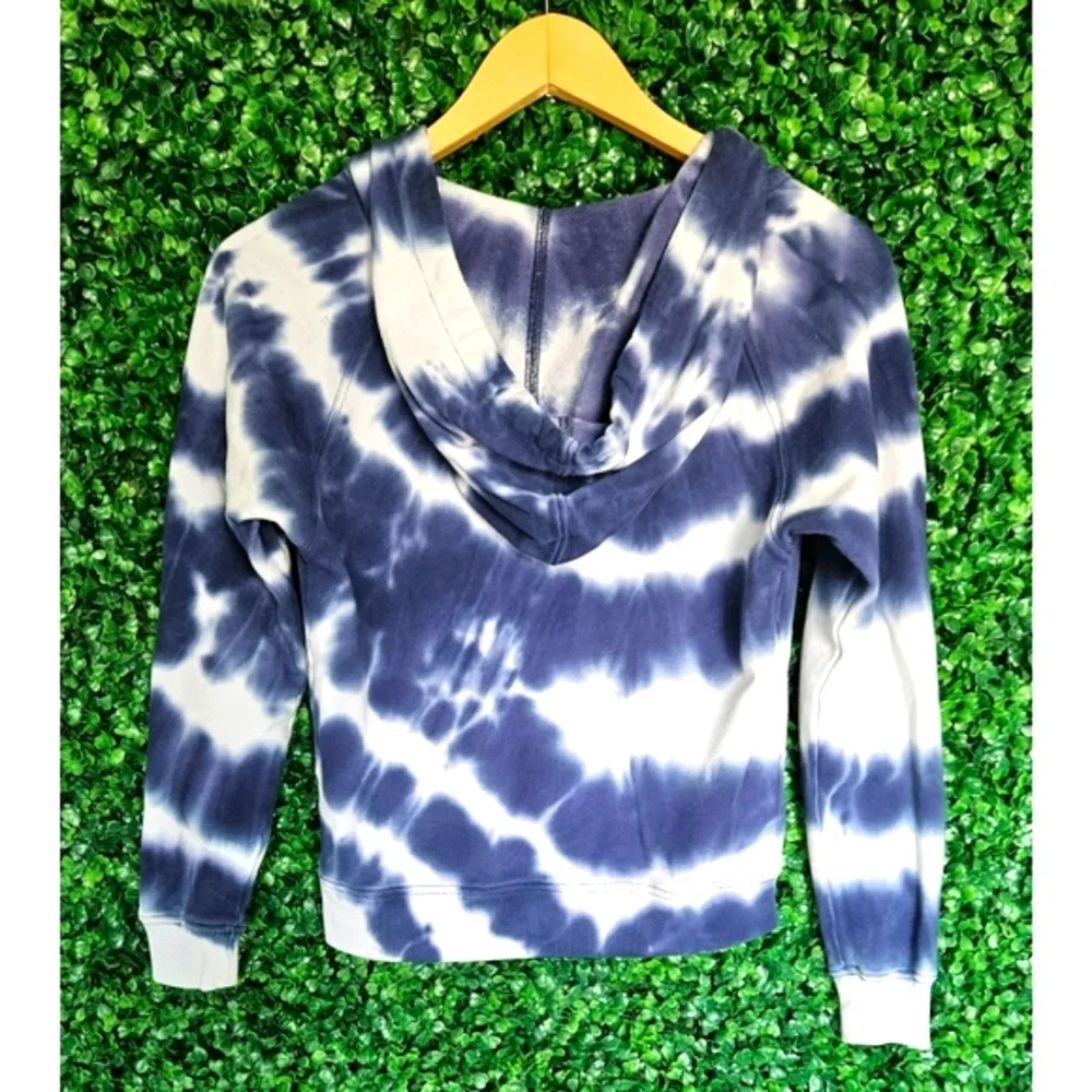 J.Crew Women's tie-dye hooded sweatshirt